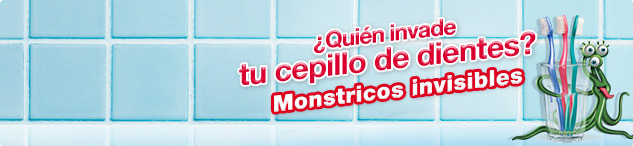 ¿Quién invade tu cepillo de dientes?