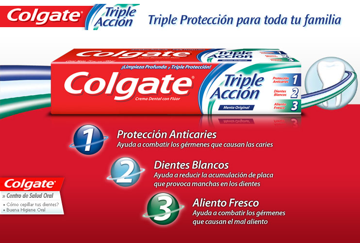 Crema Dental Colgate&reg; Tripla Acción